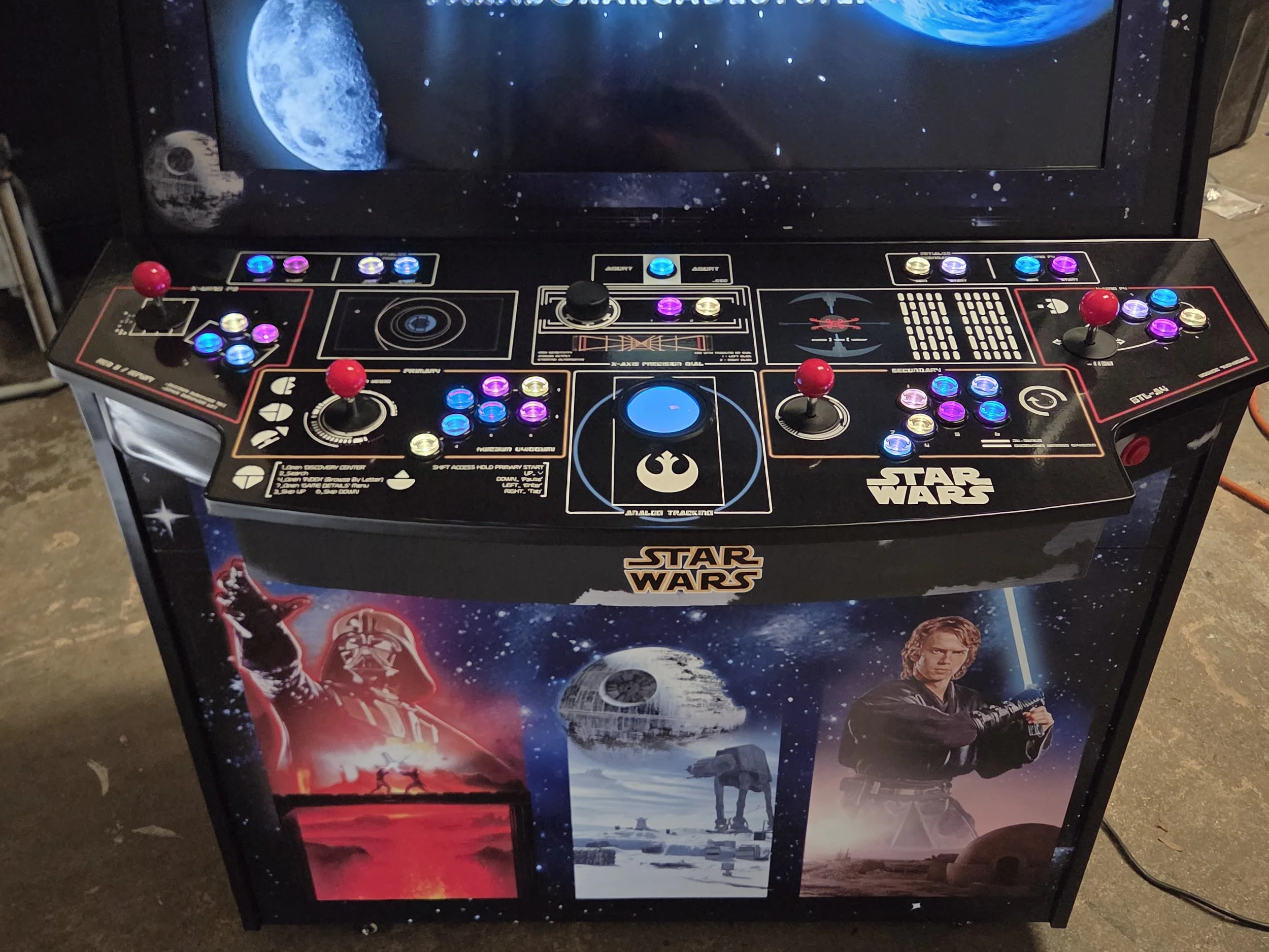 4 Player PRO Arcade System — Paradox Arcade Systems